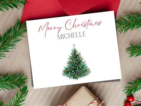 Personalized Christmas Card, Custom Christmas Cards, Custom Christmas ...