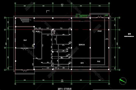 制冷机房设计CAD施工图，制冷机房建筑工程制图图纸下载 - 易图网