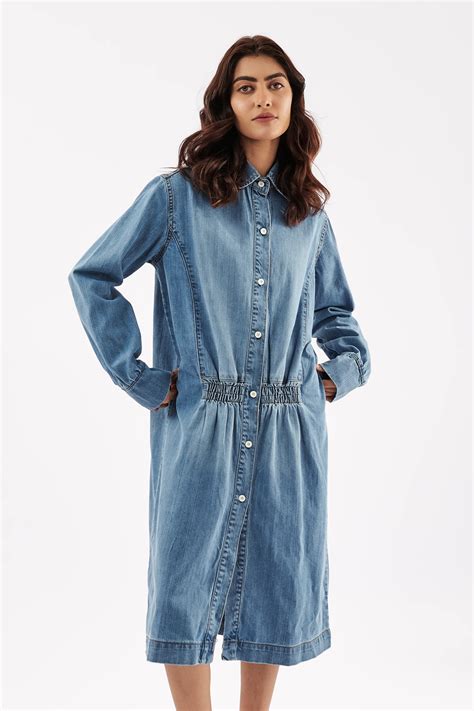 Women's denim shirt and explore our timeless classic denim dresses