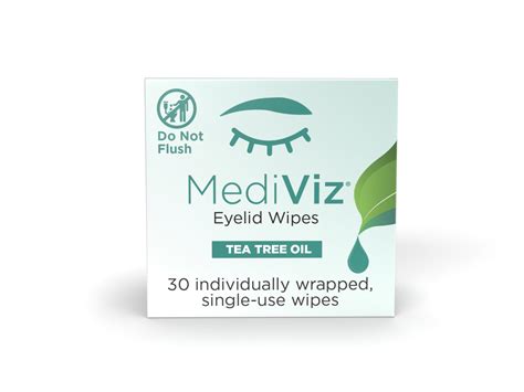 Mua Tea Tree Eyelid Cleanser Wipes – 30 Single-Use Towelettes – Eyelash ...