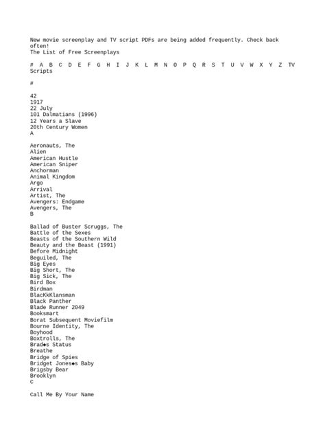 Image result for How to Get a Script