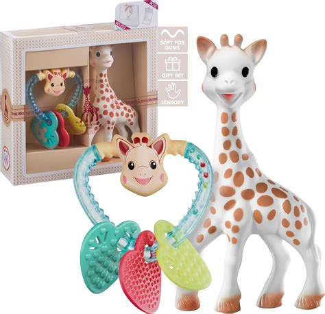Sophie la girafe Sophiesticated Original Teether with Heart Rattle Gift ...