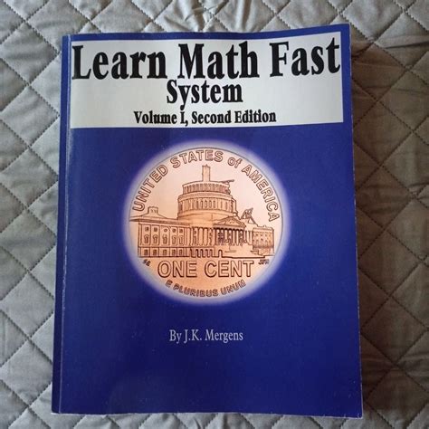 Learn Math Fast System Volume 1 by J. K. Mergens
