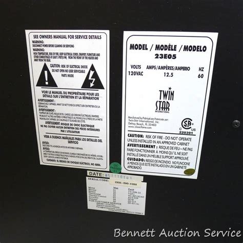 Twin Star Electric Fireplace Model 23e05 – Mriya.net