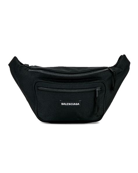 Balenciaga Explorer Beltpack in Black | FWRD