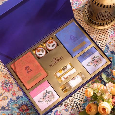 Pure Aroma Gift Set with Pichwai Art Gift Box – ServDharm