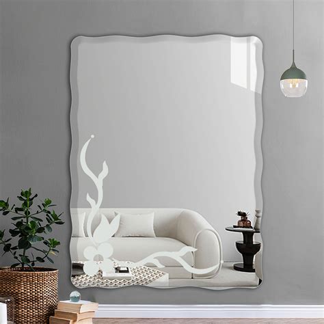 Rectangular Bevelled Frameless Mirror (Saint-Gobain) – Flair Glass