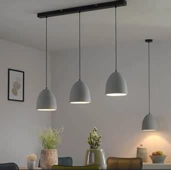 Buy LEGEEN Aluminium with Bulb 3 Light Linear Cluster Modren Hanging ...