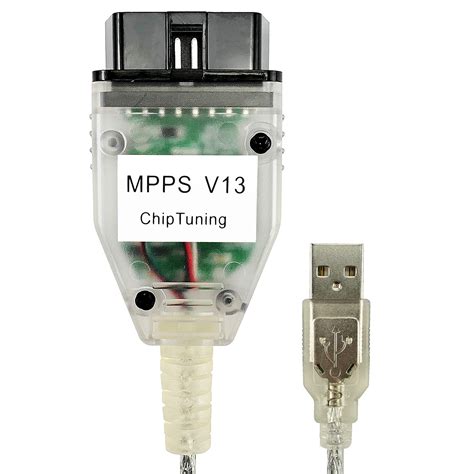 MPPS V13.02 Cable, OBD2 MPPS V13.02 ECU Chip Remap Tuning Flash USB ...
