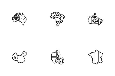 6,310 World Map Icon Packs - Free in SVG, PNG, ICO - IconScout