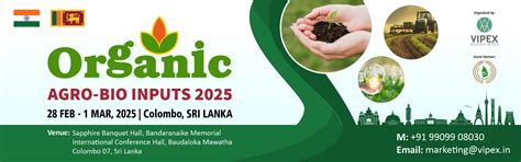 Organic Agro-Bio Inputs event, Colombo, Sri Lanka, 2025 - Vipex Associates