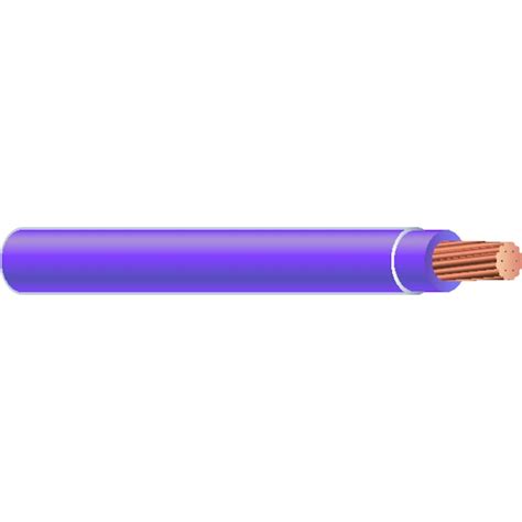 Southwire SIMpull 500-ft 8-AWG Purple Stranded Copper Thhn Wire (By-the ...