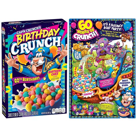 Buy Cap’n Crunch Limited Edition 60th Birthday Bucket Hat Bundle Online ...