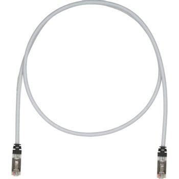 STP6X0.5MIG カテゴリ6シールドパッチコード PANDUIT(パンドウイット) 屋内 コネクタRJ45 (対構造)導体より心線 ...