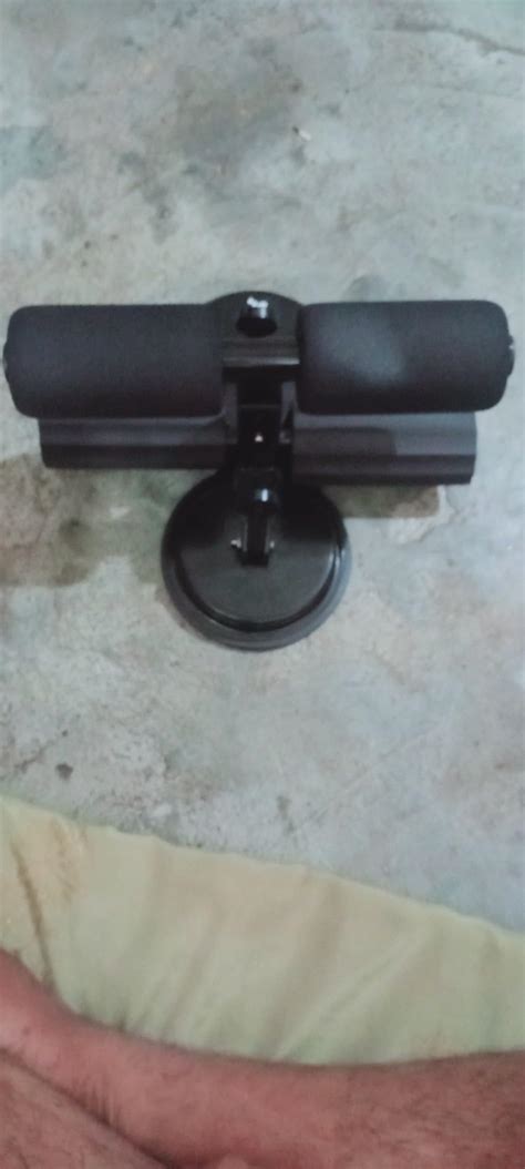 Vichaxan Sit Up Bar Portable Adjustable, 2 Suction Cups Sit Up ...