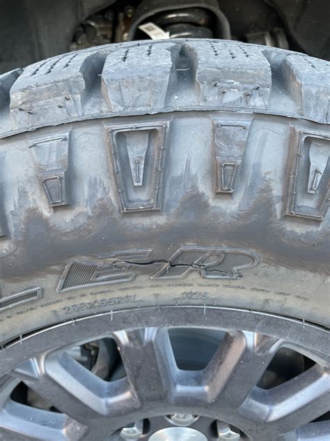 tire sidewall damage | Page 2 | Chevy Colorado & GMC Canyon