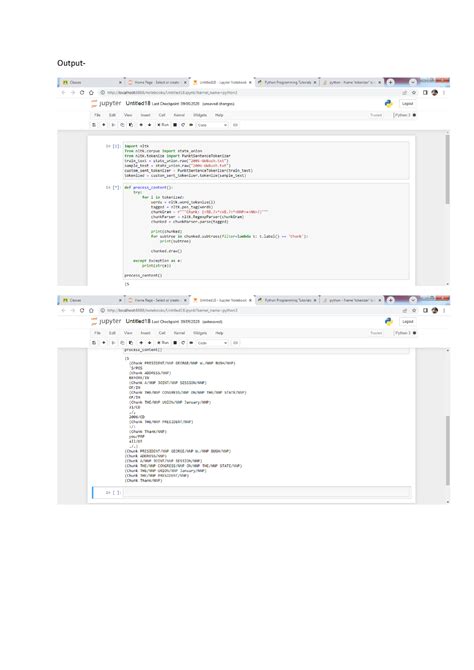 NLP EXP7 OP - output for nlp experiment 7 - Computer Engineering ...