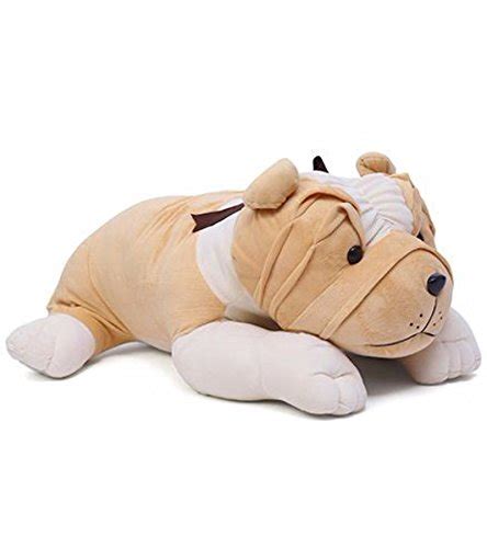 Buy Liviya Bull Dog Soft TOy (Cream) Online at Low Prices in India ...