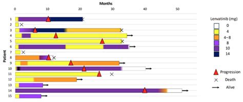 Therapeutic Efficacy of a Very Low/Low Dose of Lenvatinib in Advanced ...