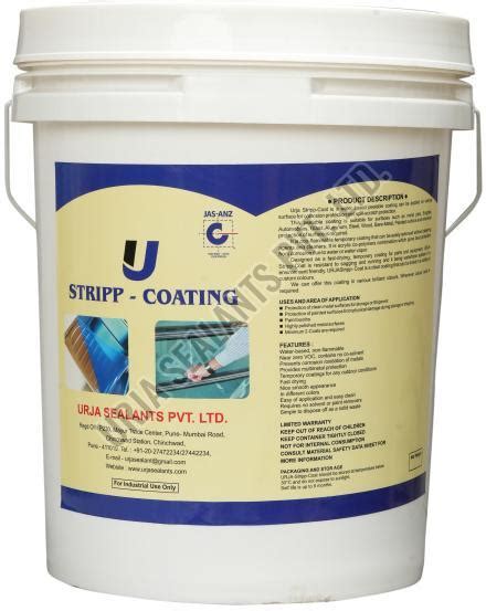 Urja Peelable Coatings Manufacturer Exporter Supplier from Pune India