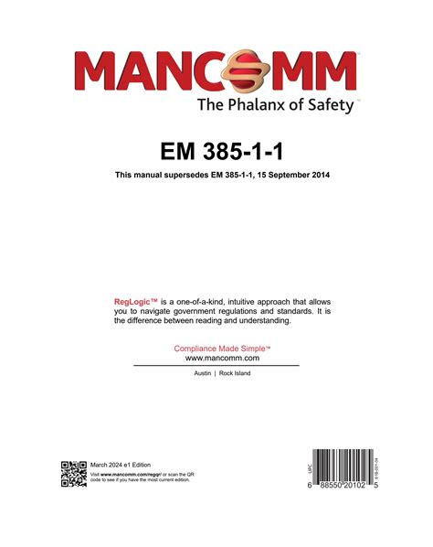 EM 385-1-1 with RegLogic by mancomminc - Issuu