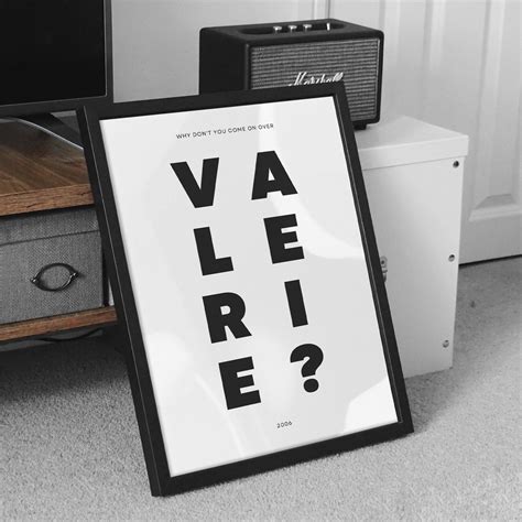 Valerie Lyrics UK - Worksheets Library