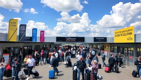 How the Closure of Eindhoven Airport Affects GCDC Visitors - GCDC