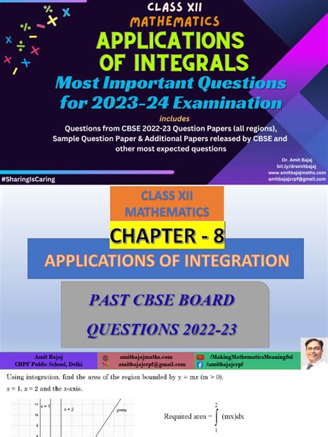 Image result for Applications of Integrals Class 12 Questions