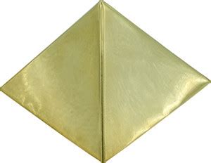 vastu vardan Vastu Metal Brass Pyramid (3 INCH) Remedy for Positive ...
