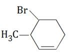 The major product (X) of the monobromination reaction is