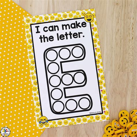 Emoji Letter Formation Cards for Preschoolers (Free Printables) - Worksheets Library