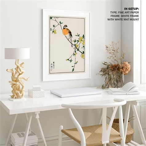 Japanese Meadow Bunting and Golden Ball: Buy Japanese Painting & Art ...
