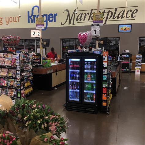 Customers shop at Kroger on January 22, 2026 in Little Rock, Arkansas.