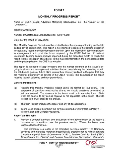 Fillable Online PDH - CSE Form 7 - Monthly Report May 2016 FINAL CSE ...