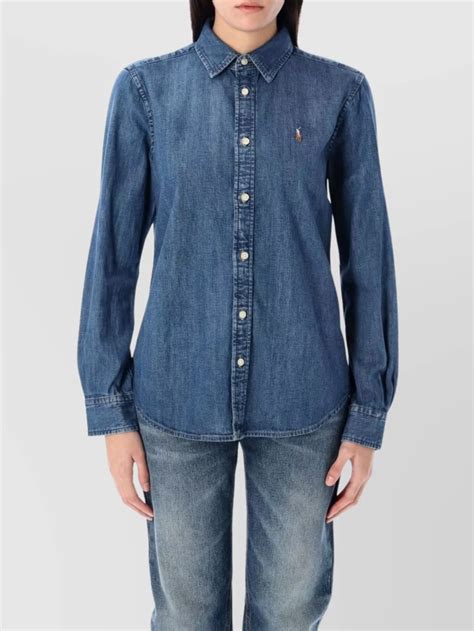 Polo Ralph Lauren Denim shirt long sleeves | The Fashion Square