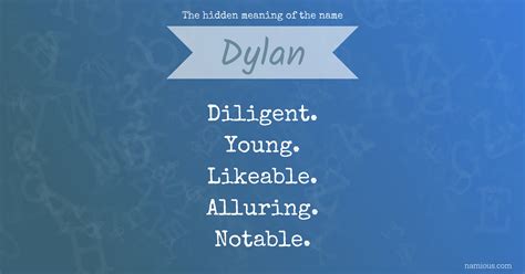 The hidden meaning of the name Dylan | Namious