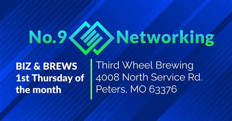 Biz & Brews Networking 1st Thursday of the Month, Third Wheel Brewing ...