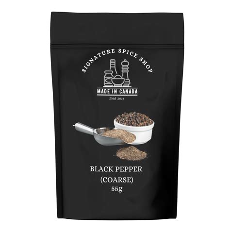 Black Pepper (Coarse) – Signature Spice Shop