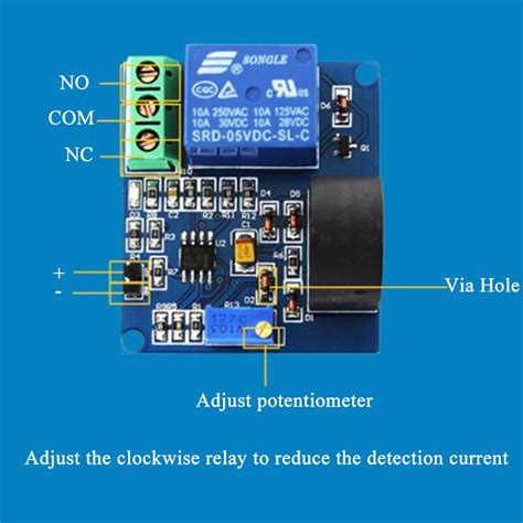 AC Current Sensor 5V Relay Module ZMCT103C India | Ubuy