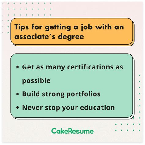 Get a Job with an Associate Degree: Where to find High-Paying Ones | Cake