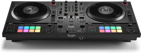 Hercules DJControl Inpulse T7 2-Deck Motorized DJ Controller Black ...