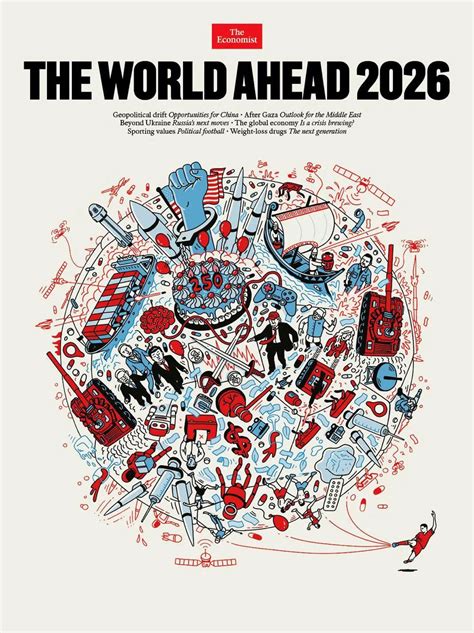 Super Creepy ‘The World Ahead 2026’ Magazine Cover Published By The Economist Shows They Expect ...