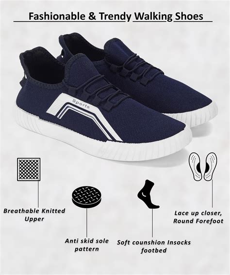 Paragon K1024G Men Walking Shoes | Athletic Shoes with Comfortable Cus ...