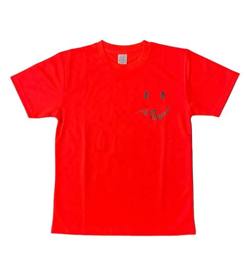 SE Smile T-shirts 蛍光オレンジBK | SKILL ELEMENTS & SWG