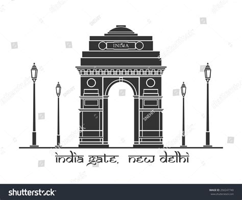Indian Gate Drawing