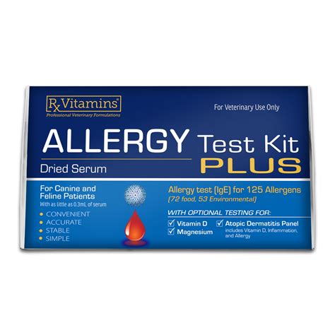 Allergy Test Kit Plus – RX Vitamins
