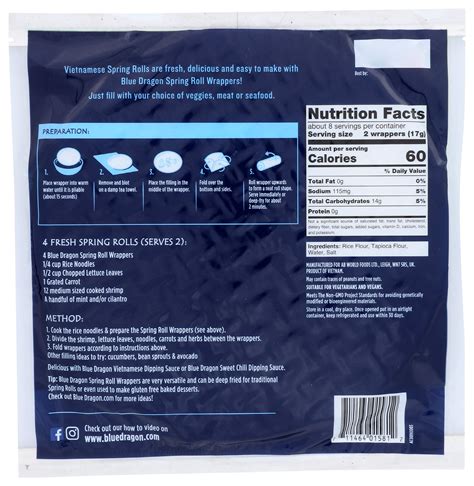 Nutritional Value Of Rice Paper