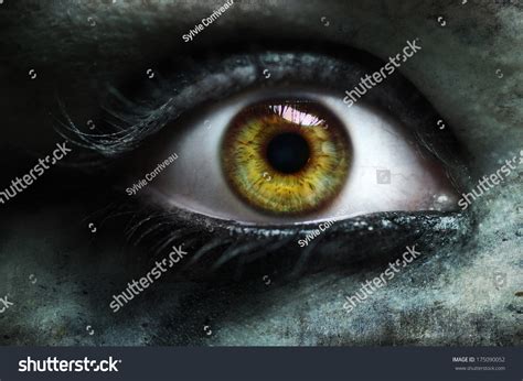Close Yellow Eye Demon Female Stock Photo 175090052 | Shutterstock