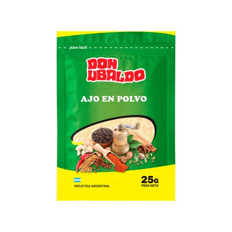 Ajo en polvo - donubaldo.com.ar
