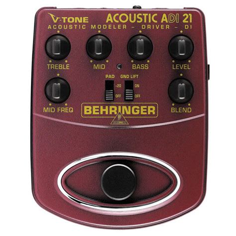 Buy Behringer ADI21 V Tone Acoustic Driver DI Online | Bajaao – BAJAAO.COM